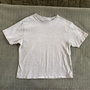 Abercrombie & Fitch Light Gray Tee